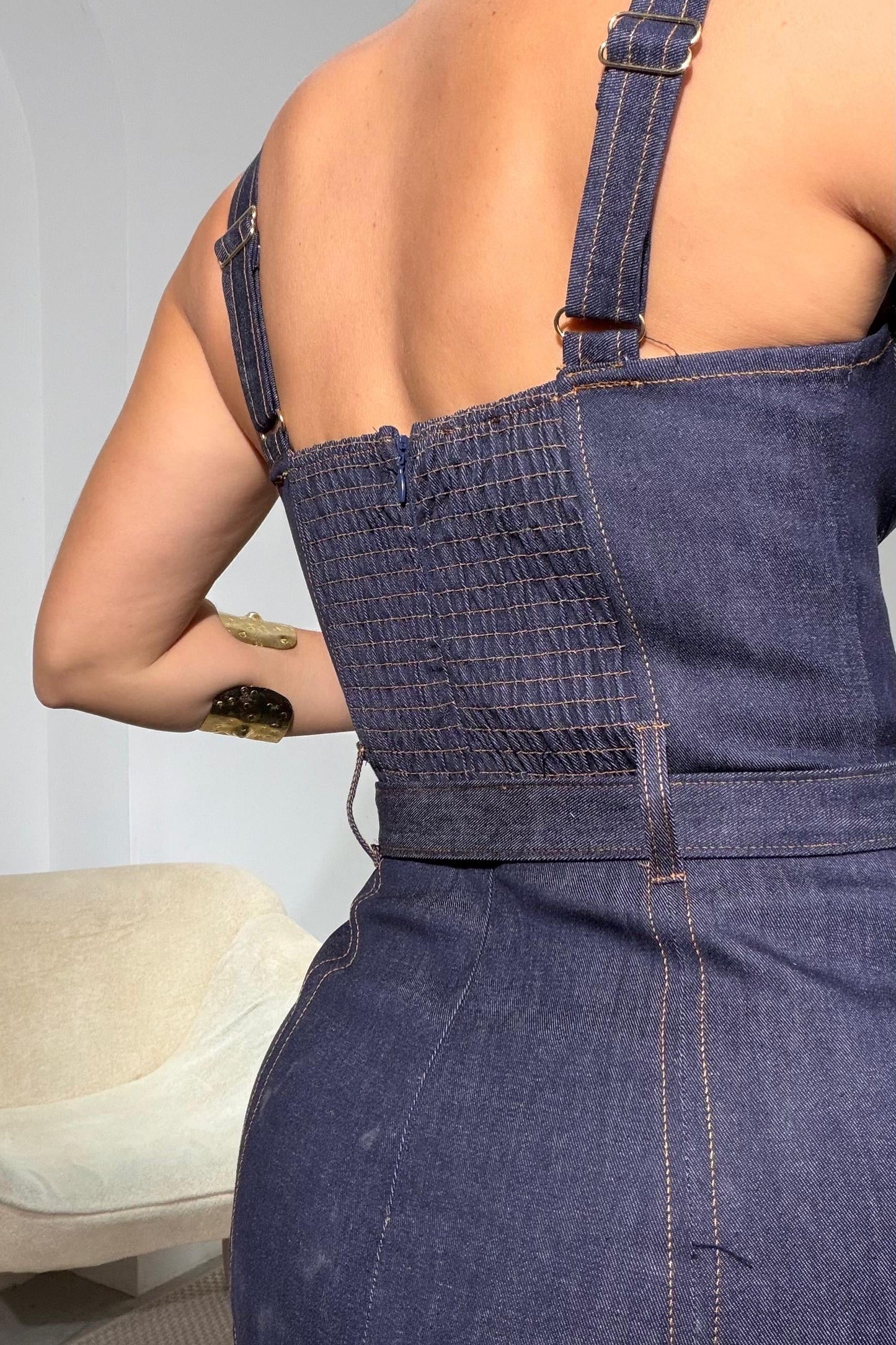 Maxi Vestido Denim