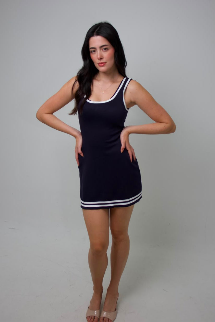 Amélie Dress Navy