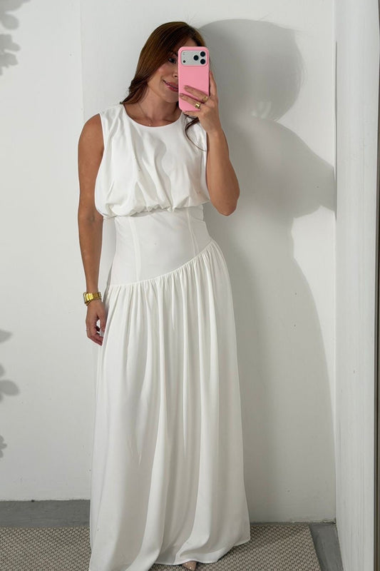 Máxi Vestido Blanco