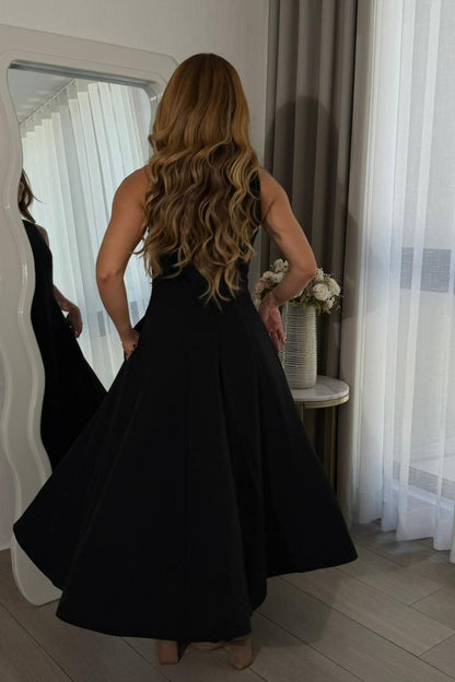 Sage Maxi Dres Negro
