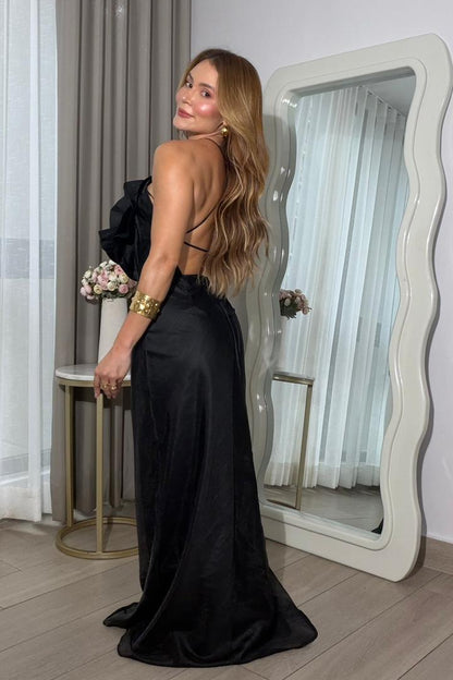 Nova Black Dress