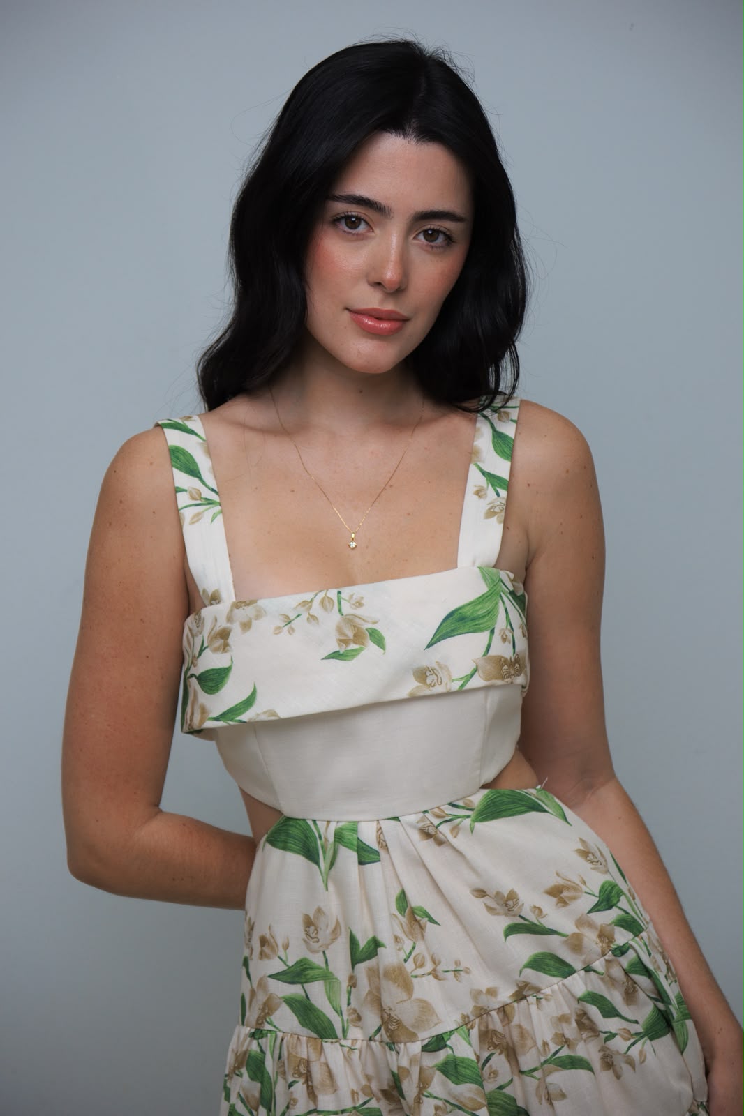 Elowen Dress Nude
