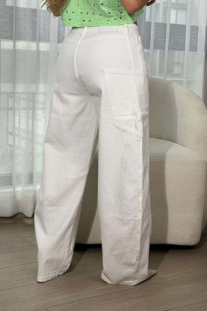 Maristella Pantalon Blanco