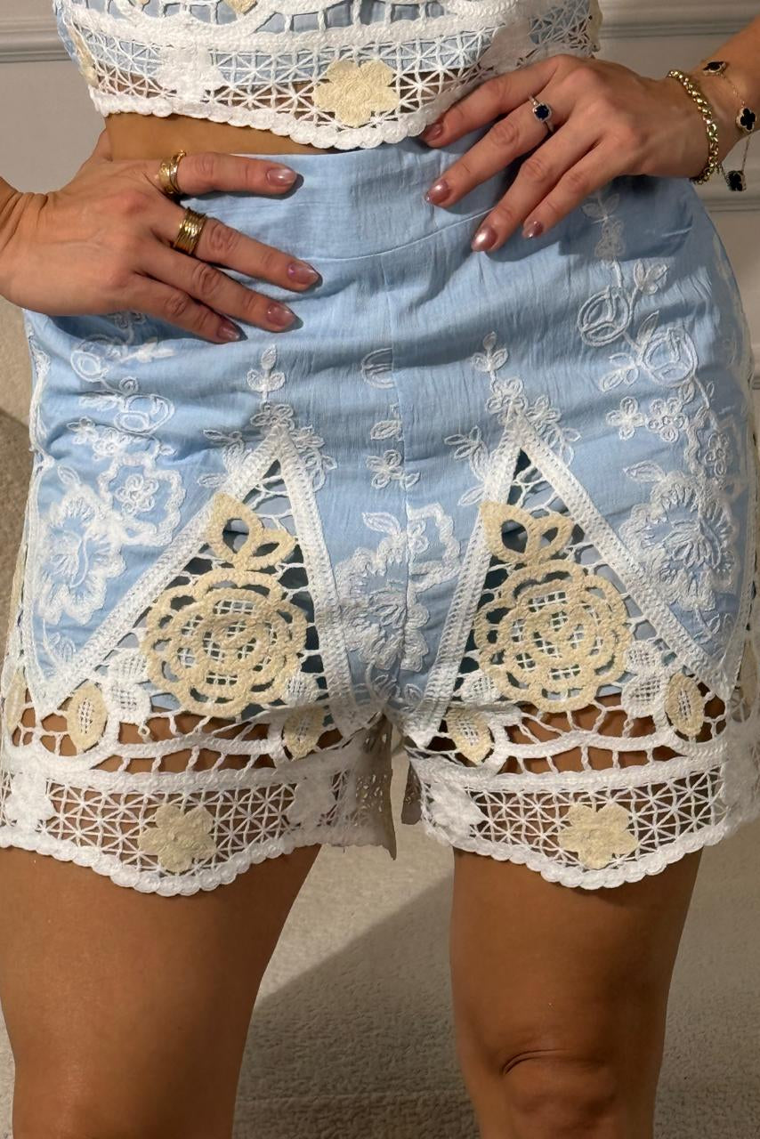 Silver Sage Set Azul