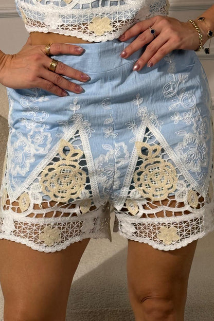 Silver Sage Set Azul