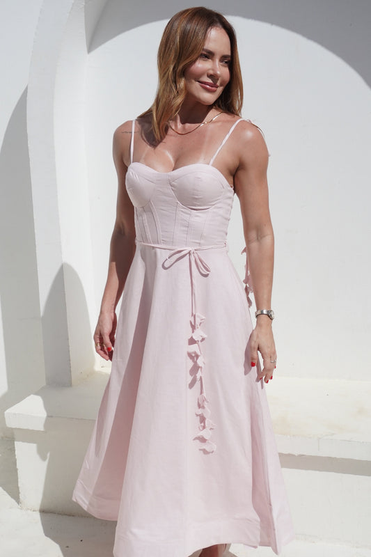 Klohe Maxi Dres Rosa
