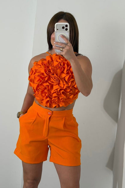 Valery Top Naranja