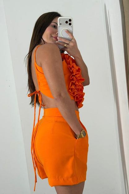 Valery Top Naranja