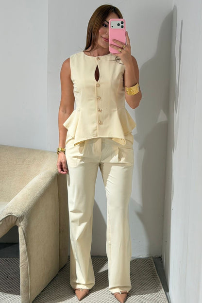 Set Pantalón Mantequilla