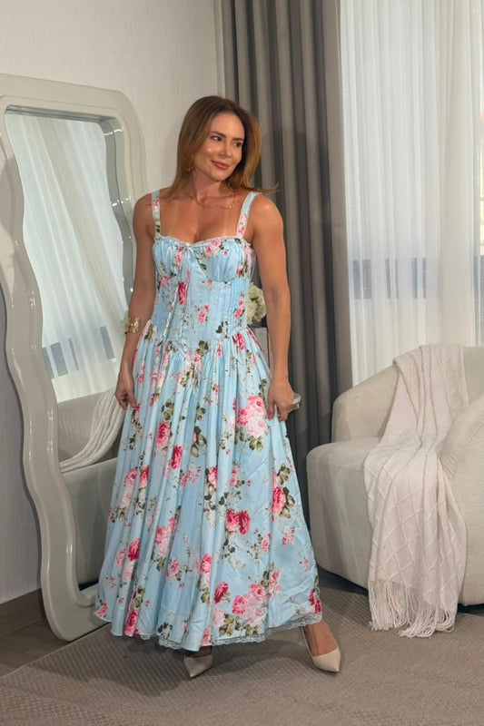 Kairo Maxi Dres Azul